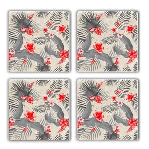 Imagine Set suporturi de pahare, Hermia, 366TYR1193, Multicolor
