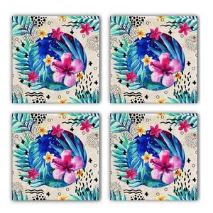 Imagine Set suporturi de pahare, Hermia, 366TYR1141, Multicolor