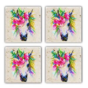Imagine Set suporturi de pahare, Hermia, 366TYR1154, Multicolor