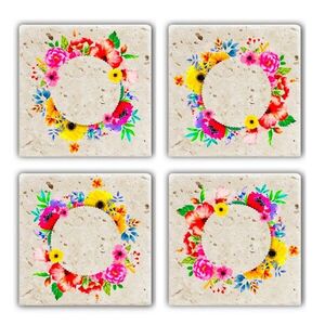 Imagine Set suporturi de pahare, Hermia, 366TYR1182, Multicolor