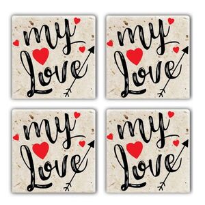 Imagine Set suporturi de pahare, Hermia, 366TYR1183, Multicolor