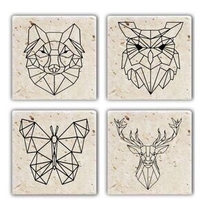 Imagine Set suporturi de pahare, Hermia, 366TYR1187, Multicolor