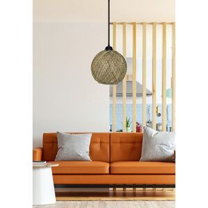 Imagine Lustra, Opviq, 390FLH1578, Galben/Negru