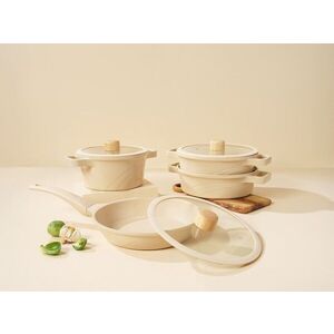 Imagine Set vase pentru gatit, Hermia, 343HNG1105, Baza de indicție, Crem