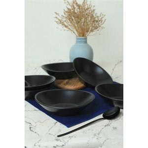 Imagine Set boluri ceramice, Hermia, 275KRM2192, Antibacterian, Negru mat