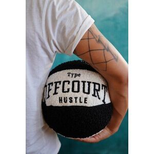 Imagine Husa de perna, Basketball, 25x25x25 cm, 75% RECYCLED POLYESTER/25% POLYESTER, Alb/Negru