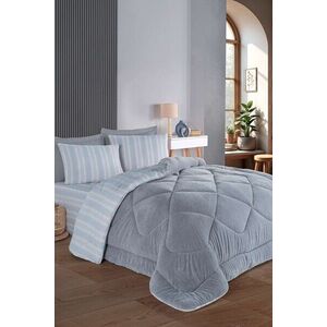 Imagine Set de dormit dublu, L'essentiel Maison, Soft Line, Gri