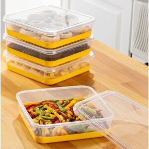 Imagine Set organizatoare frigider, Hermia, 964FRM3441, Galben