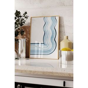 Imagine Tablou decorativ, 109793, Lemn masiv, Sticla PVC, Multicolor