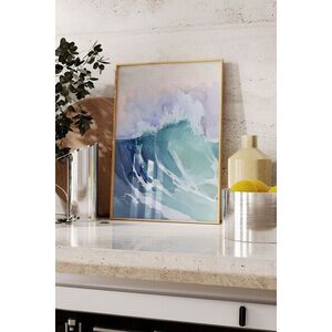Imagine Tablou decorativ, 109794, Lemn masiv, Sticla PVC, Multicolor