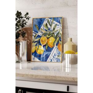 Imagine Tablou decorativ, 109818, Lemn masiv, Sticla PVC, Multicolor