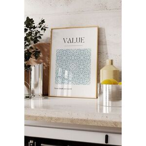 Imagine Tablou decorativ, 109823, Lemn masiv, Sticla PVC, Multicolor