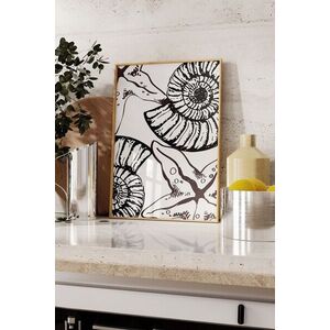 Imagine Tablou decorativ, 109839, Lemn masiv, Sticla PVC, Multicolor