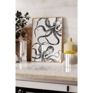 Imagine Tablou decorativ, 109840, Lemn masiv, Sticla PVC, Multicolor