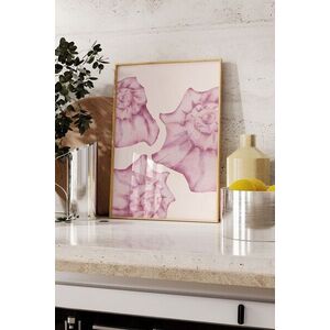 Imagine Tablou decorativ, 109856, Lemn masiv, Sticla PVC, Multicolor