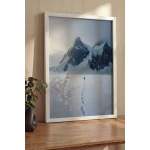 Imagine Tablou decorativ, 114985, Lemn masiv, Sticla PVC, Multicolor