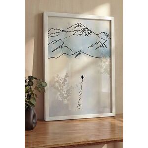 Imagine Tablou decorativ, 114992, Lemn masiv, Sticla PVC, Multicolor