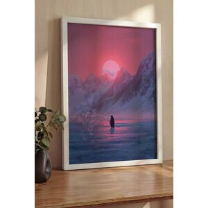 Imagine Tablou decorativ, 114996, Lemn masiv, Sticla PVC, Multicolor