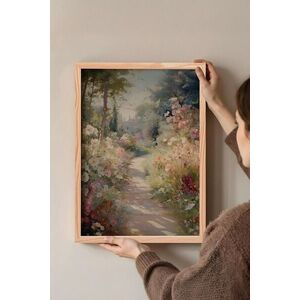 Imagine Tablou decorativ, 115002, Lemn masiv, Sticla PVC, Multicolor