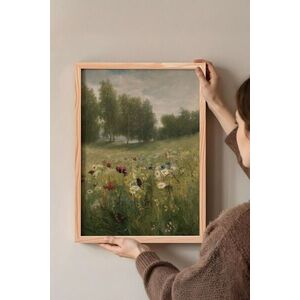 Imagine Tablou decorativ, 115004, Lemn masiv, Sticla PVC, Multicolor