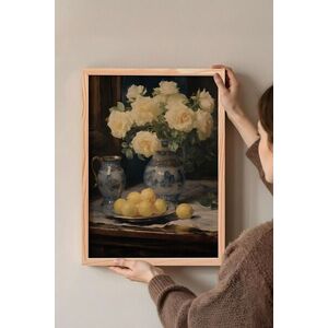 Imagine Tablou decorativ, 115015, Lemn masiv, Sticla PVC, Multicolor