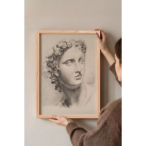 Imagine Tablou decorativ, 115039, Lemn masiv, Sticla PVC, Multicolor