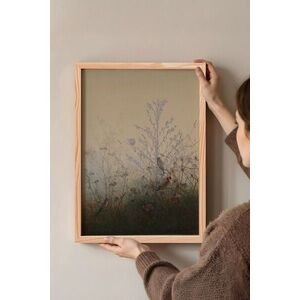 Imagine Tablou decorativ, 115042, Lemn masiv, Sticla PVC, Multicolor