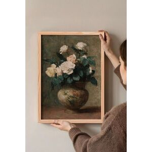 Imagine Tablou decorativ, 115045, Lemn masiv, Sticla PVC, Multicolor