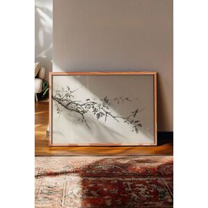 Imagine Tablou decorativ, 115062, Lemn masiv, Sticla PVC, Multicolor