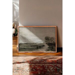 Imagine Tablou decorativ, 115063, Lemn masiv, Sticla PVC, Multicolor