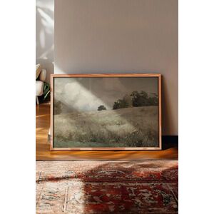 Imagine Tablou decorativ, 115064, Lemn masiv, Sticla PVC, Multicolor