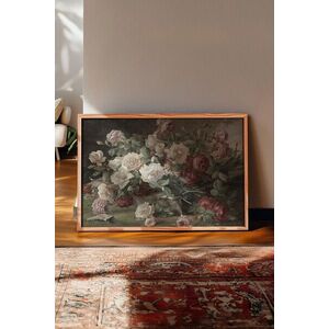Imagine Tablou decorativ, 115067, Lemn masiv, Sticla PVC, Multicolor