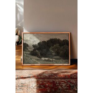 Imagine Tablou decorativ, 115069, Lemn masiv, Sticla PVC, Multicolor
