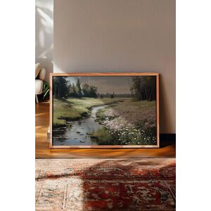 Imagine Tablou decorativ, 115073, Lemn masiv, Sticla PVC, Multicolor