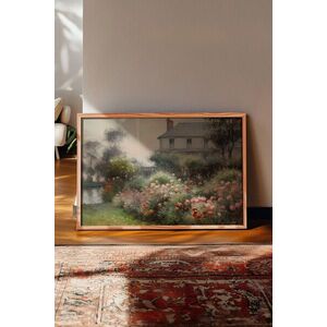 Imagine Tablou decorativ, 115074, Lemn masiv, Sticla PVC, Multicolor