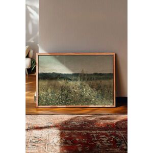 Imagine Tablou decorativ, 115076, Lemn masiv, Sticla PVC, Multicolor