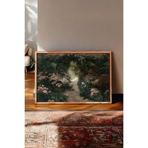 Imagine Tablou decorativ, 115086, Lemn masiv, Sticla PVC, Multicolor