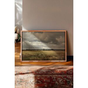 Imagine Tablou decorativ, 115093, Lemn masiv, Sticla PVC, Multicolor