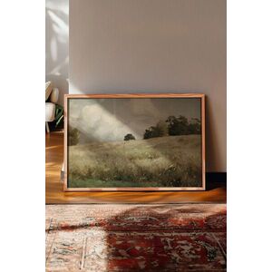 Imagine Tablou decorativ, 115094, Lemn masiv, Sticla PVC, Multicolor