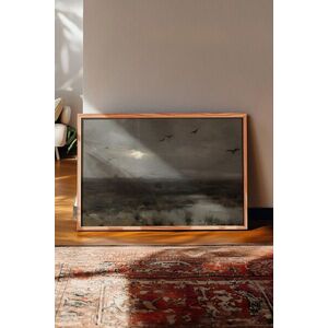 Imagine Tablou decorativ, 115099, Lemn masiv, Sticla PVC, Multicolor