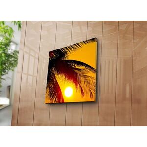 Imagine Tablou decorativ, 4545K-27, PÂNZĂ DIN PIELE ÎNTOARSĂ, Dimensiune: 45 x 45 cm, Multicolor