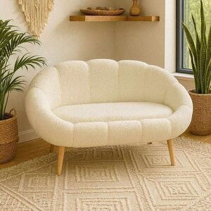 Imagine Canapea 2 locuri, Atelier del Sofa, 251BLS1114, PAL, Alb