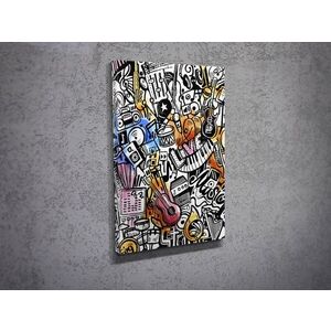 Imagine Tablou decorativ, DC035, Canvas, 30 x 40 cm, Multicolor