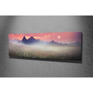 Imagine Tablou decorativ, PC030, Canvas, 30 x 80 cm, Multicolor