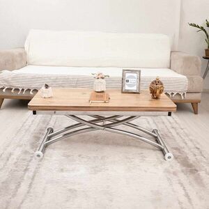 Imagine Masuta de cafea, Hanah Home, Mini Juppo Ext, MDF, Pin / Crom