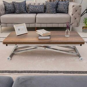 Imagine Masuta de cafea, Hanah Home, Home Ext, MDF, Nuc / Crom