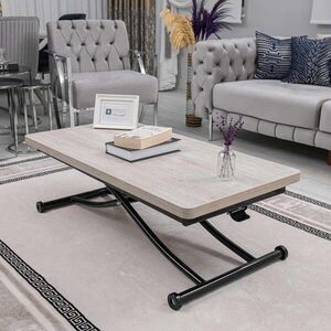 Imagine Masuta de cafea, Hanah Home, Juppo Int, MDF, Lisabona / Negru