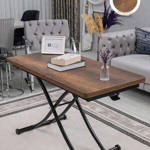 Imagine Masuta de cafea, Hanah Home, Juppo Int, MDF, Nuc / Negru
