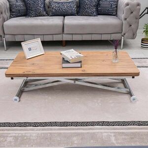 Imagine Masuta de cafea, Hanah Home, Home, MDF, Pin / Crom