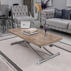 Imagine Masuta de cafea, Hanah Home, Juppo Int, MDF, Antic / Crom